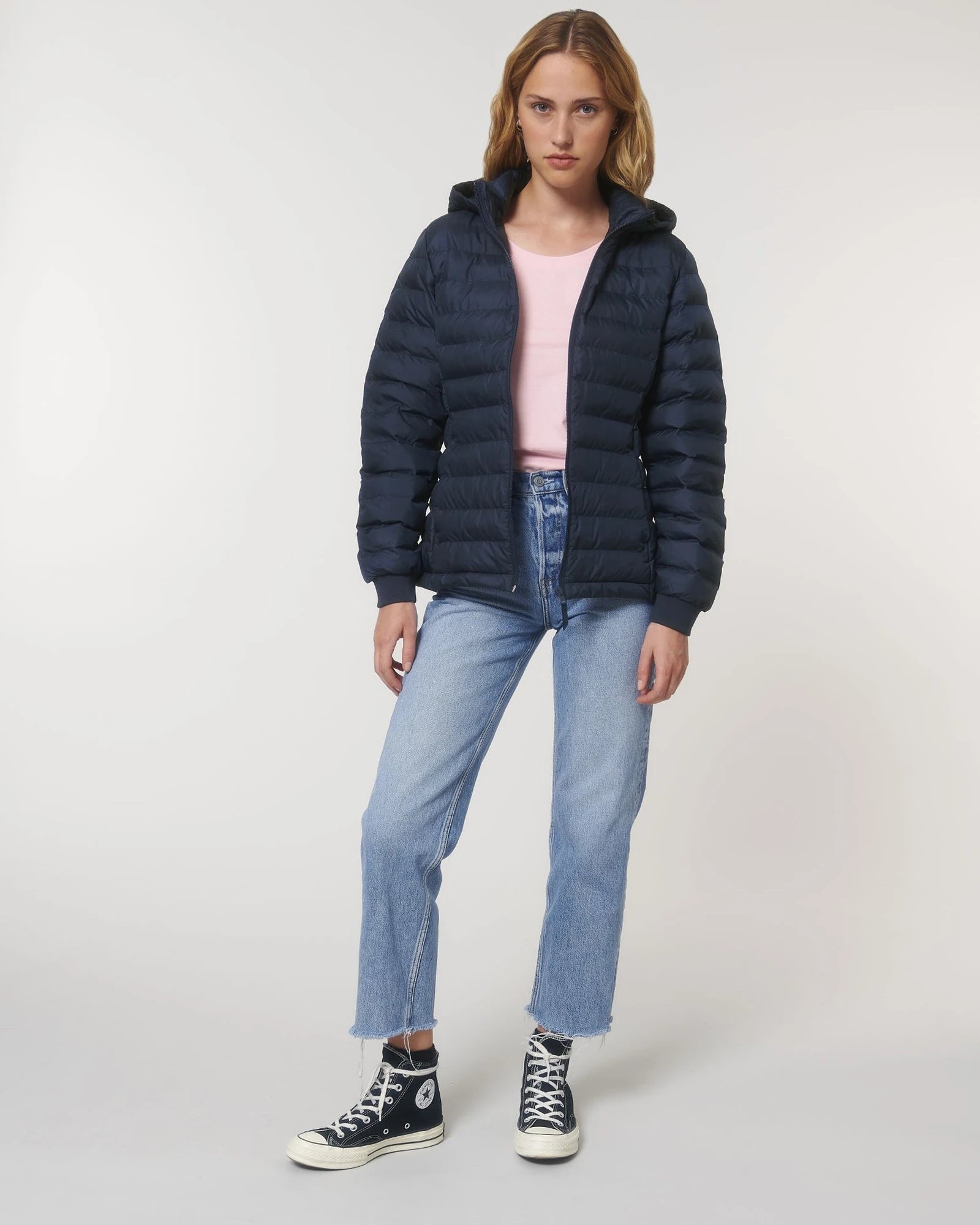 Veste matelassée femme polyester recyclé Stanley/Stella à personnaliser - French Navy