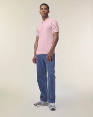 Polo coton bio Stanley/Stella Coaster à personnaliser - Cotton Pink