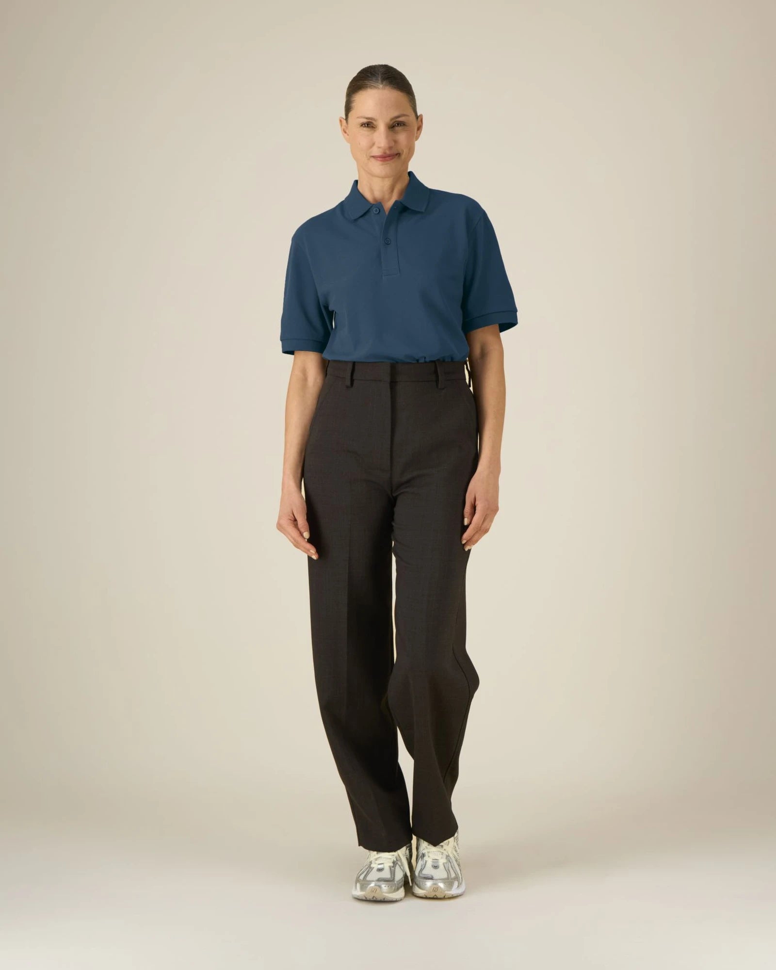 Polo coton bio Stanley/Stella Prepster 2.0 à personnaliser - Deep Teal