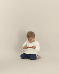 Sweat-shirt bébé coton bio Stanley/Stella à personnaliser - Natural Raw