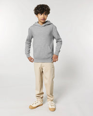 Sweat à capuche enfant Mini Cruiser 2.0 à personnaliser - Heather Grey