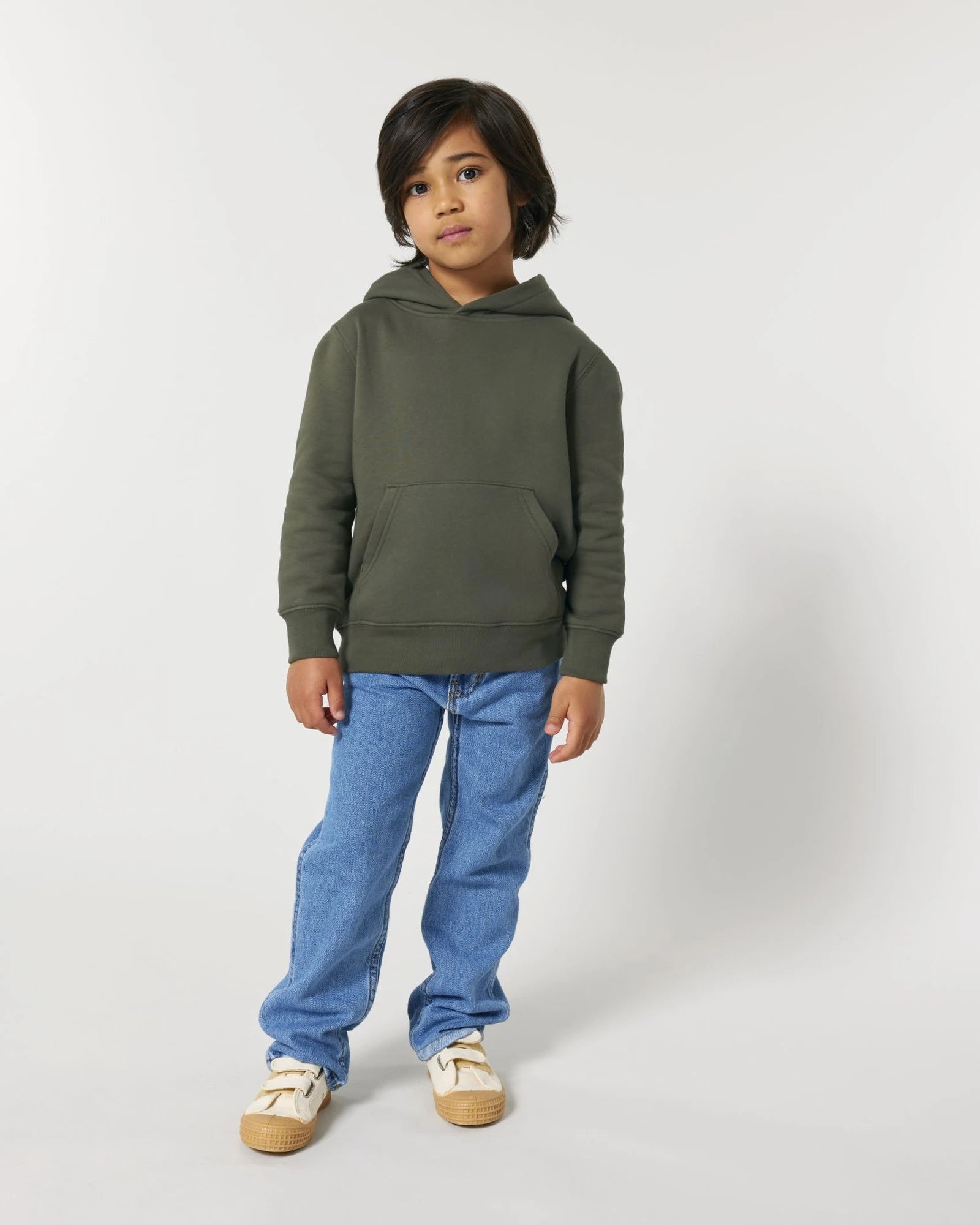 Sweat à capuche enfant Mini Cruiser 2.0 à personnaliser - Khaki