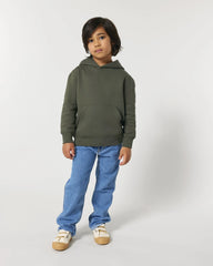Sweat à capuche enfant Mini Cruiser 2.0 à personnaliser - Khaki