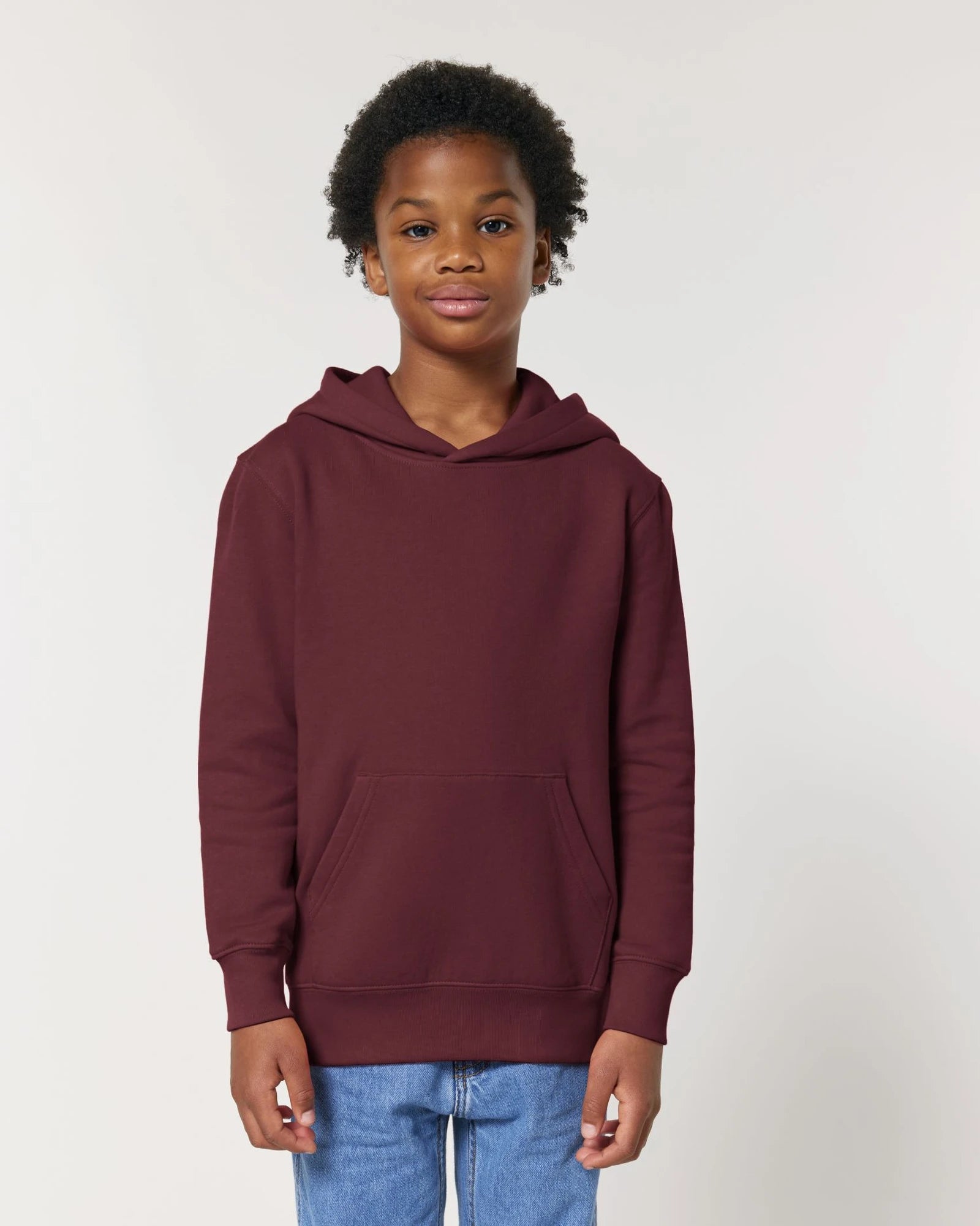 Sweat à capuche enfant Mini Cruiser 2.0 à personnaliser - Burgundy