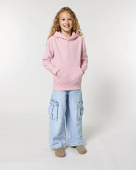 Sweat à capuche enfant Mini Cruiser 2.0 à personnaliser - Cotton Pink