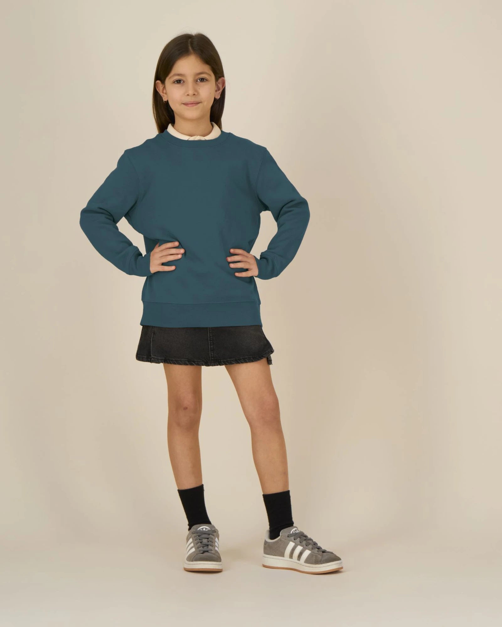 Sweat-shirt enfant coton bio Stanley/Stella Mini Changer 2.0 à personnaliser - Stargazer