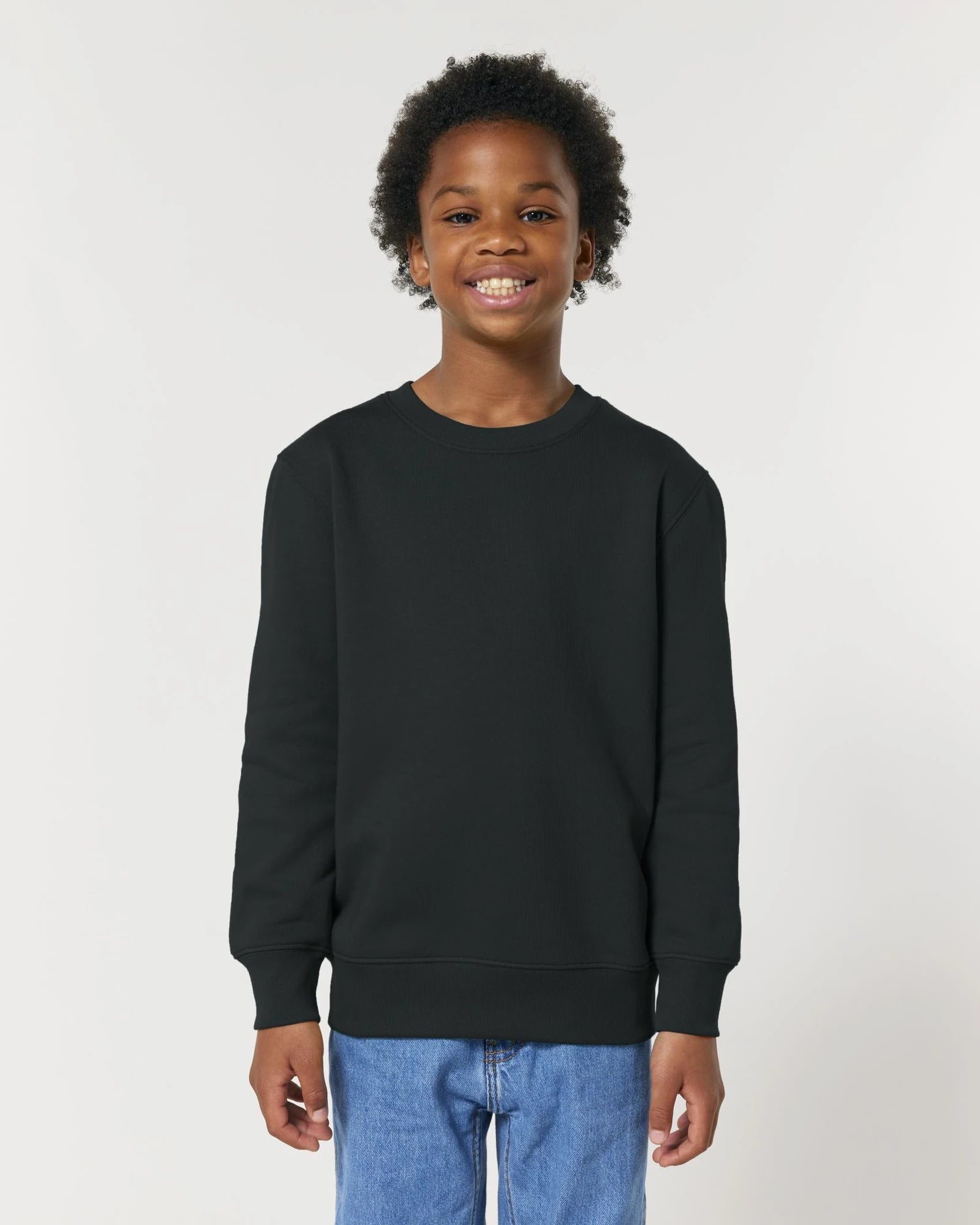 Sweat-shirt enfant coton bio Stanley/Stella Mini Changer 2.0 à personnaliser - Black