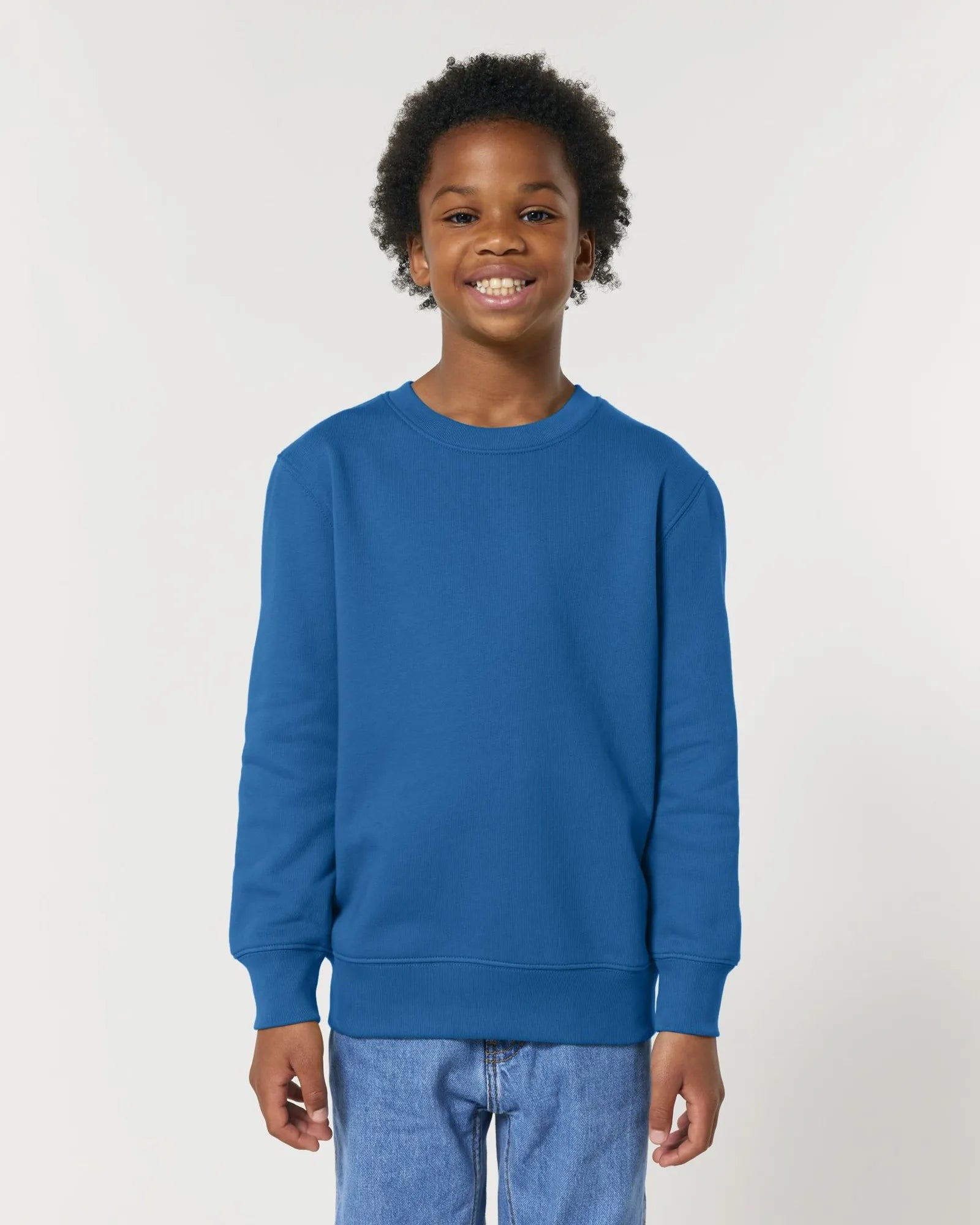 Sweat-shirt enfant coton bio Stanley/Stella Mini Changer 2.0 à personnaliser - Royal Blue