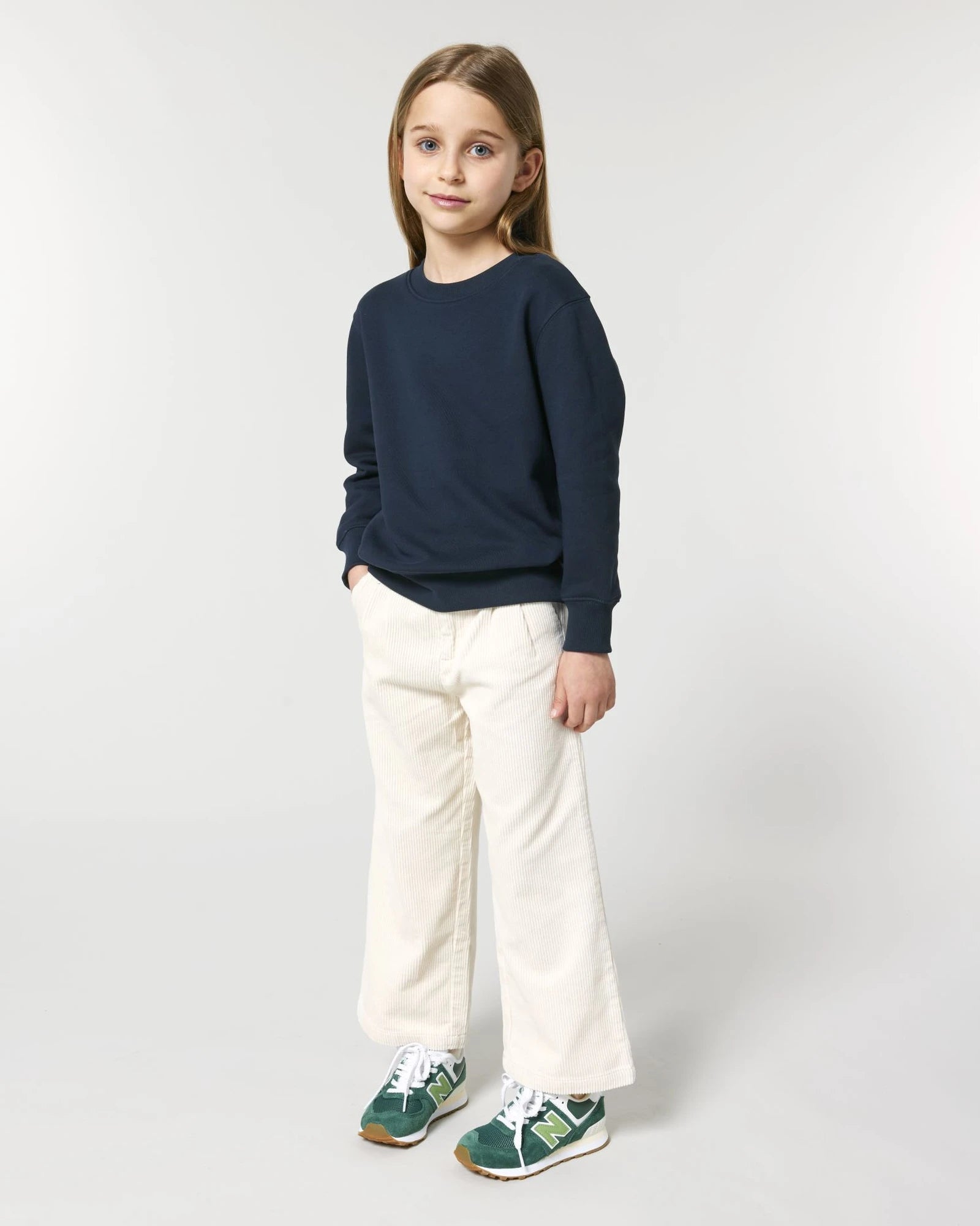 Sweat-shirt enfant coton bio Stanley/Stella Mini Changer 2.0 à personnaliser - French Navy