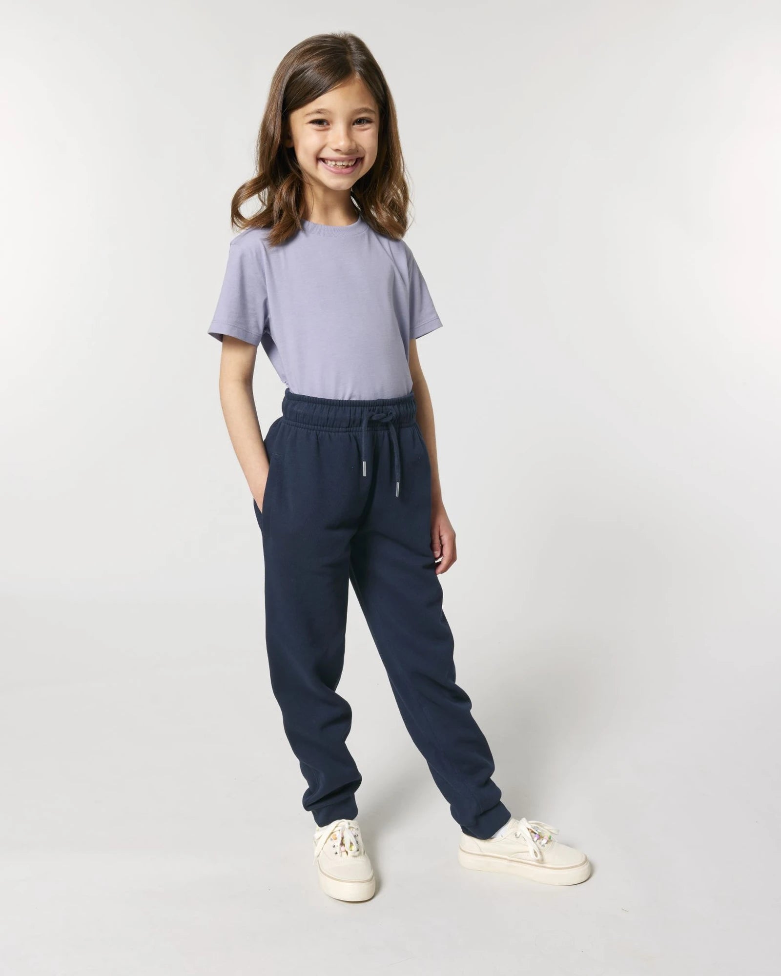 Pantalon de jogging enfant coton bio Stanley/Stella à personnaliser - French Navy