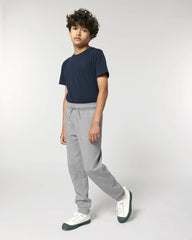 Pantalon de jogging enfant coton bio Stanley/Stella à personnaliser - Heather Grey