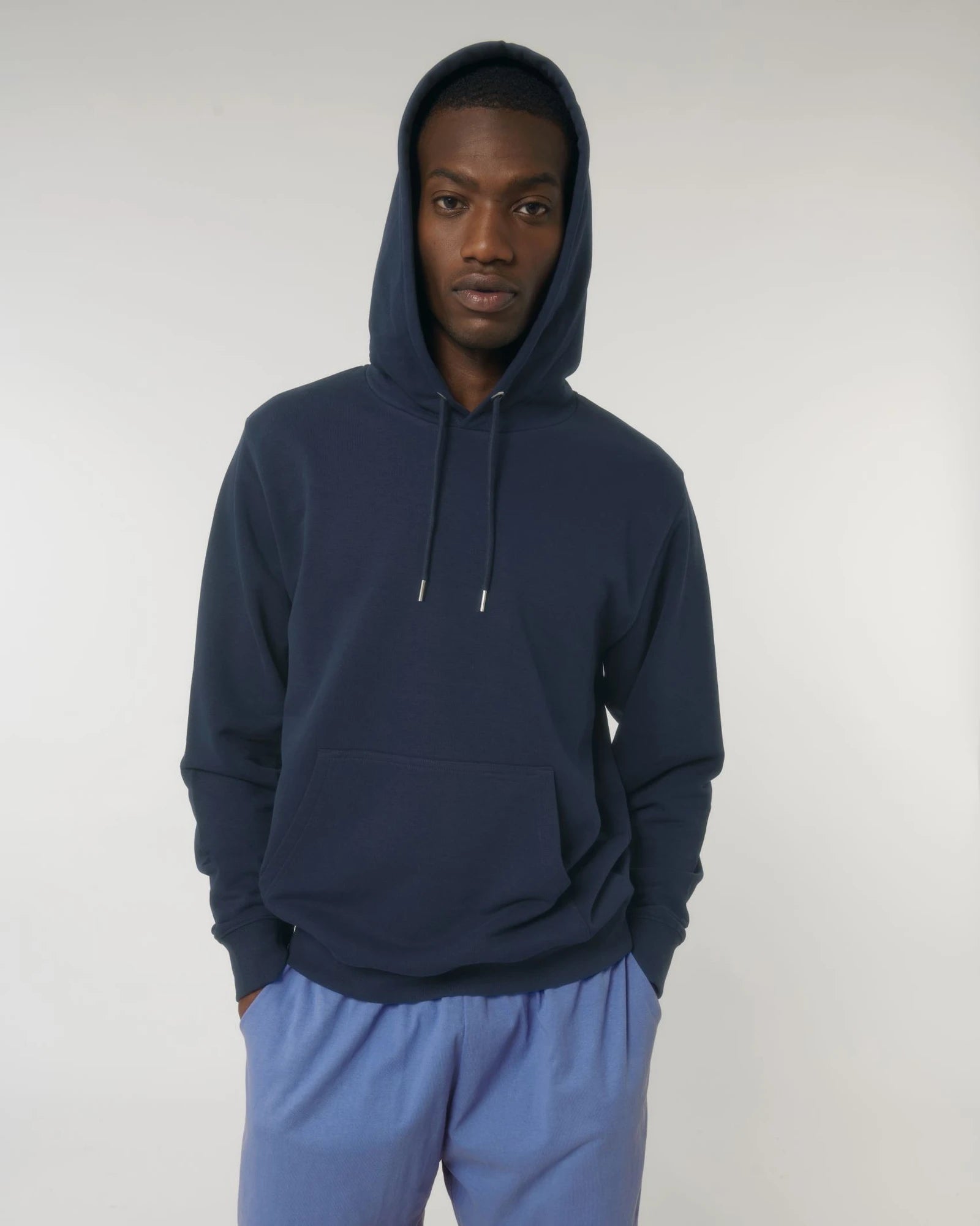 Sweat à capuche unisexe coton bio Stanley/Stella à personnaliser - French Navy