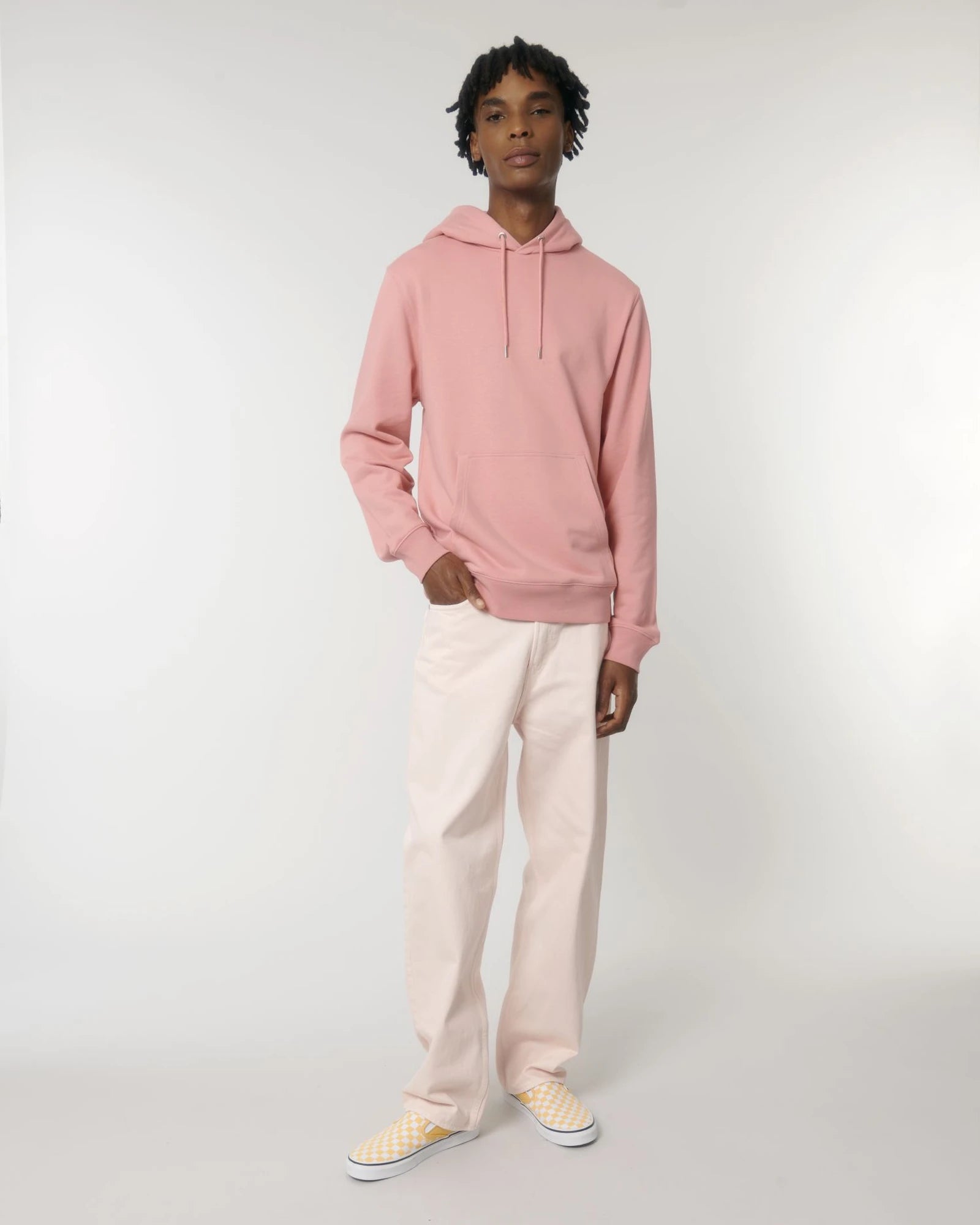 Sweat à capuche unisexe coton bio Stanley/Stella à personnaliser - Canyon Pink