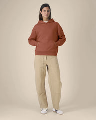 Sweat à capuche unisexe coton bio Stanley/Stella à personnaliser - Heritage Brown