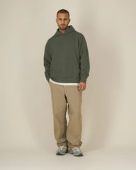 Sweat à capuche unisexe coton bio Stanley/Stella à personnaliser - Khaki