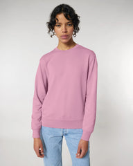 Sweat-shirt unisexe coton bio Stanley/Stella Matcher à personnaliser - G. Dyed Bubble Pink