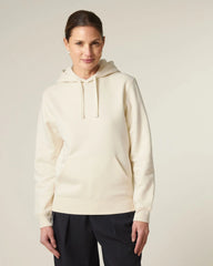 Sweat à capuche unisexe coton bio Stanley/Stella Drummer à personnaliser - Natural Raw