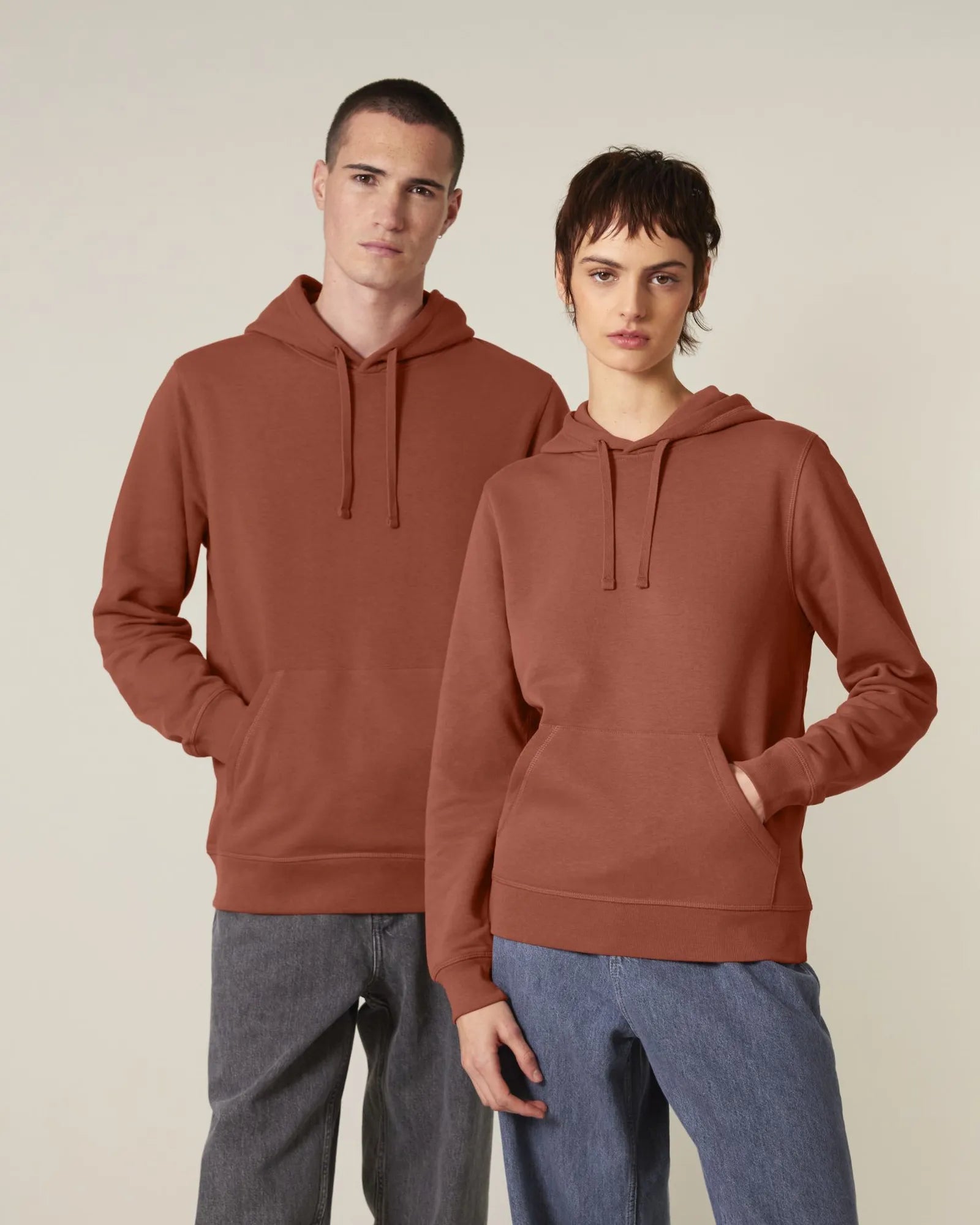 Sweat à capuche unisexe coton bio Stanley/Stella Drummer à personnaliser - 75