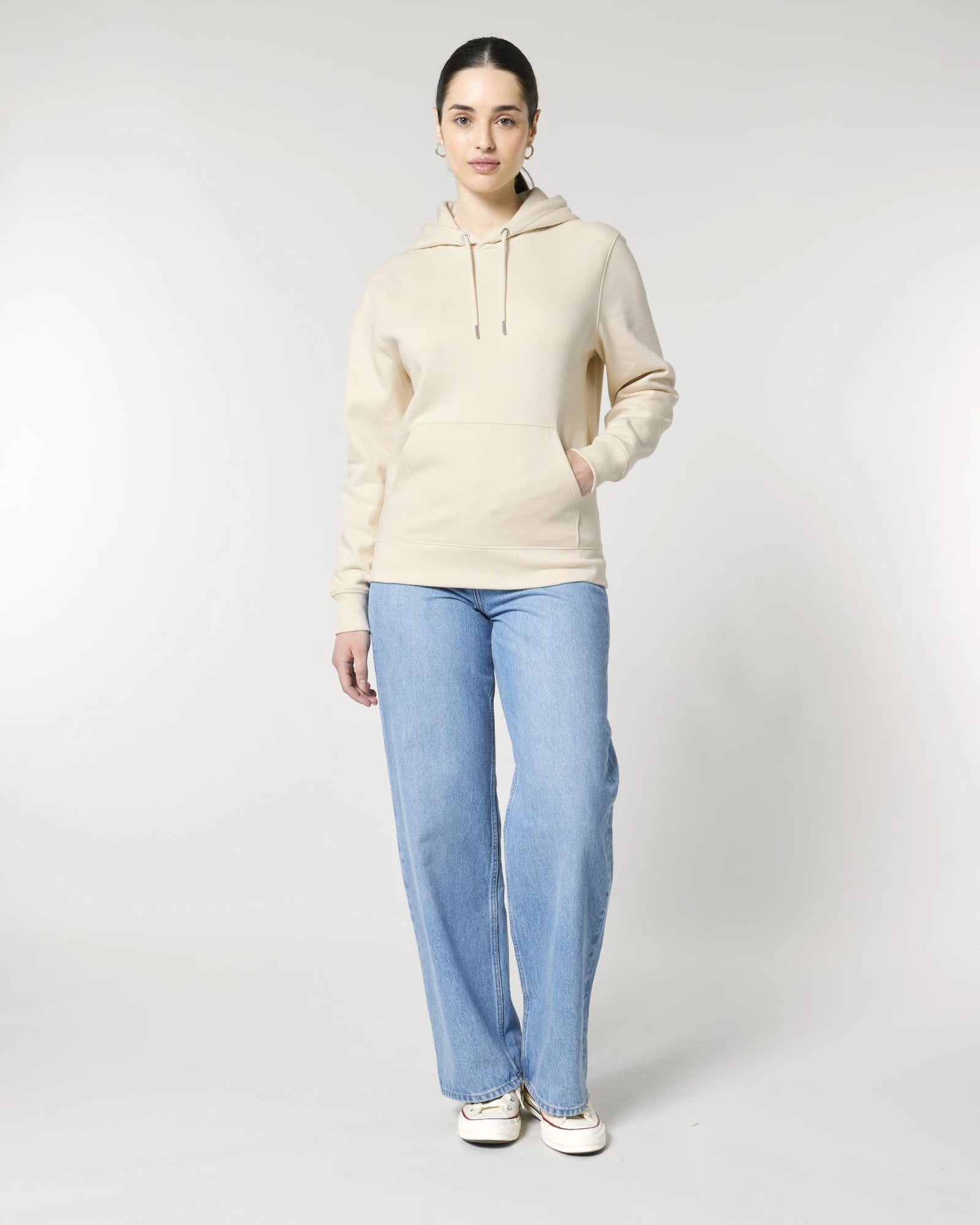 Sweat à capuche Stanley/Stella Cruiser 2.0 à personnaliser - Natural Raw
