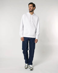 Sweat à capuche Stanley/Stella Cruiser 2.0 à personnaliser - White
