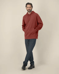 Sweat à capuche Stanley/Stella Cruiser 2.0 à personnaliser - Earthy Red