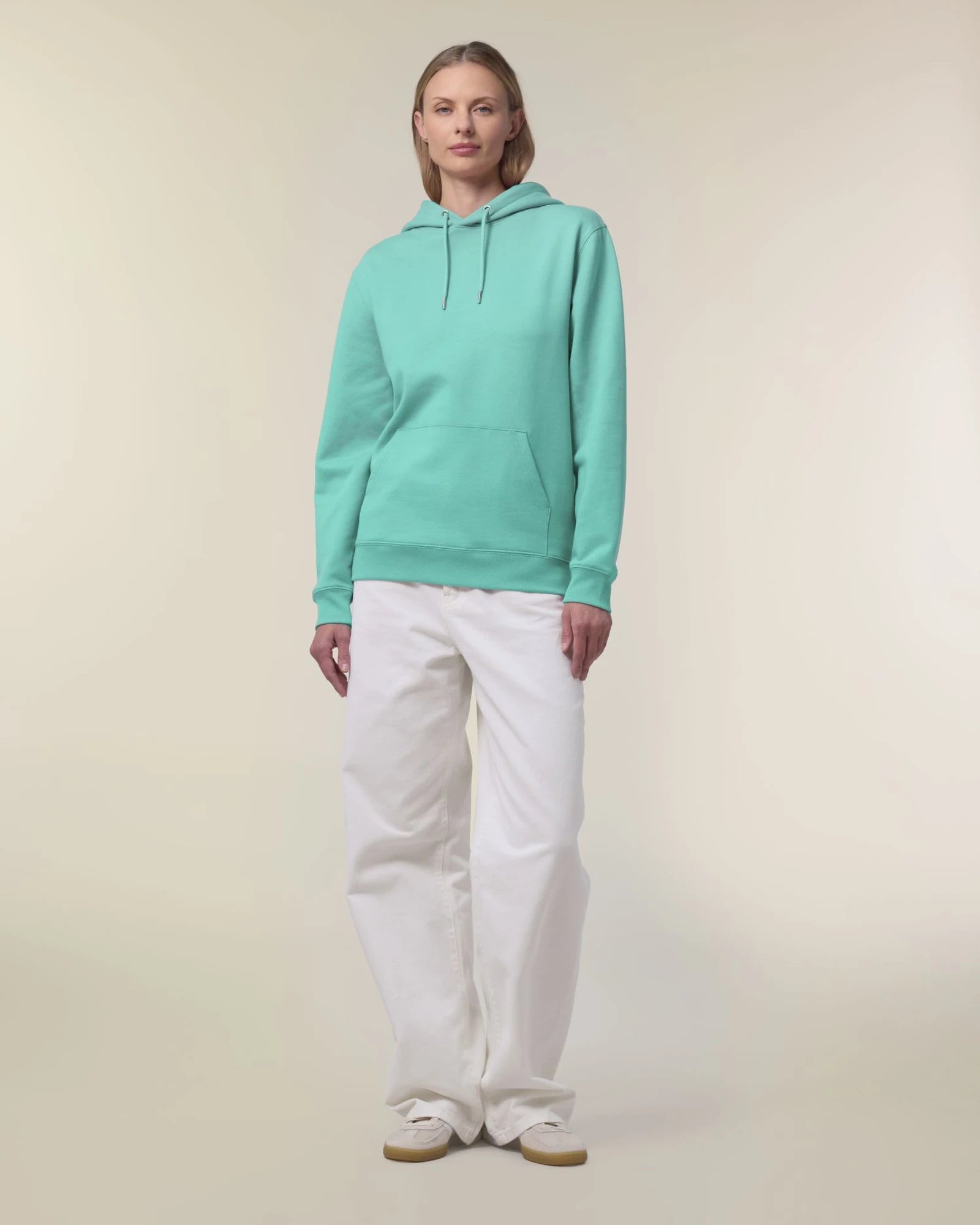 Sweat à capuche Stanley/Stella Cruiser 2.0 à personnaliser - Pool Blue