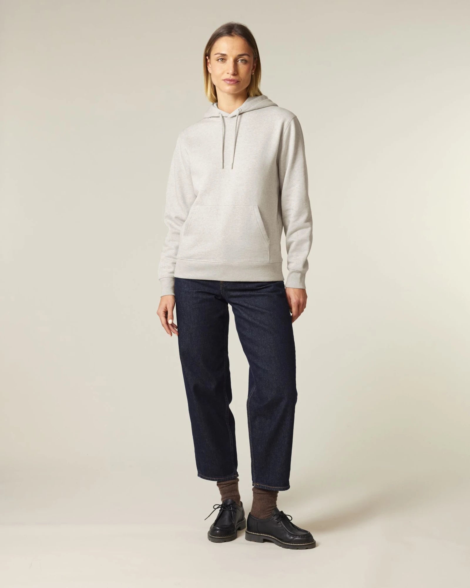 Sweat à capuche Stanley/Stella Cruiser 2.0 à personnaliser - Heather Haze