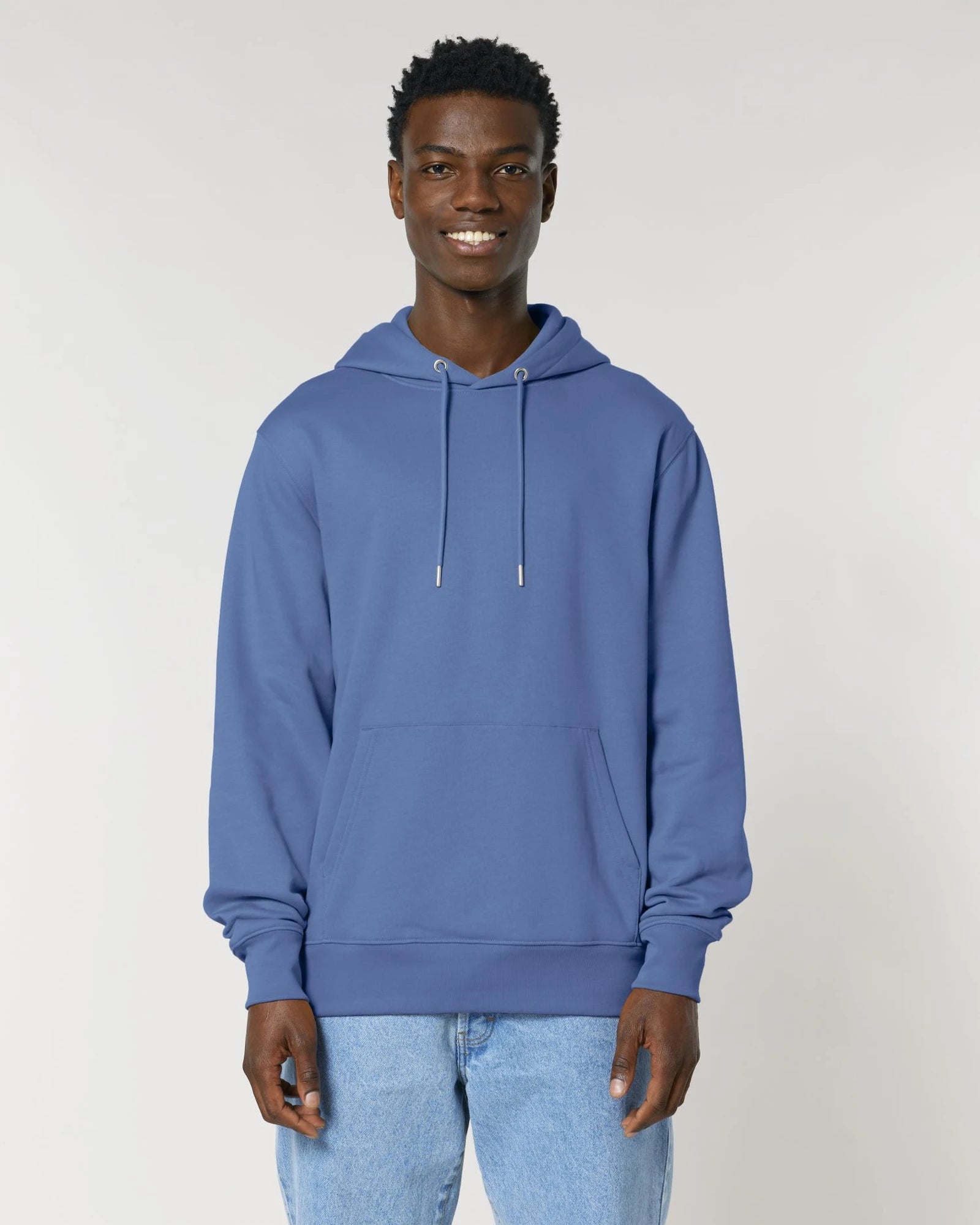 Sweat à capuche Stanley/Stella Cruiser 2.0 à personnaliser - Bright Blue