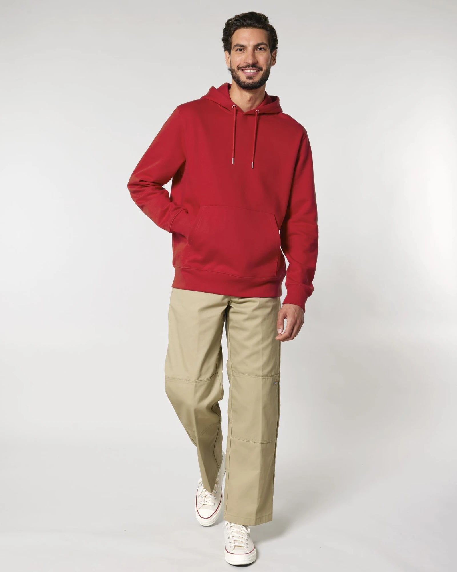 Sweat à capuche Stanley/Stella Cruiser 2.0 à personnaliser - Red