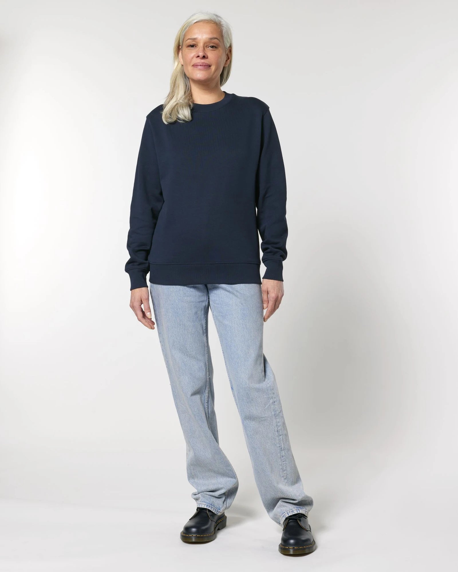Sweat-shirt unisexe coton bio Stanley/Stella Changer à personnaliser - French Navy