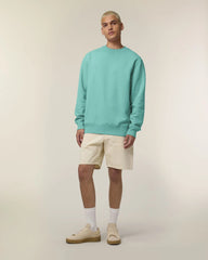 Sweat-shirt unisexe coton bio Stanley/Stella Changer à personnaliser - Pool Blue