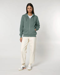 Sweat zippé unisexe coton bio Stanley/Stella Cultivator à personnaliser - Green Bay