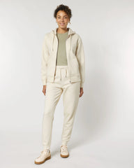 Sweat zippé unisexe coton bio Stanley/Stella Cultivator à personnaliser - Natural Raw