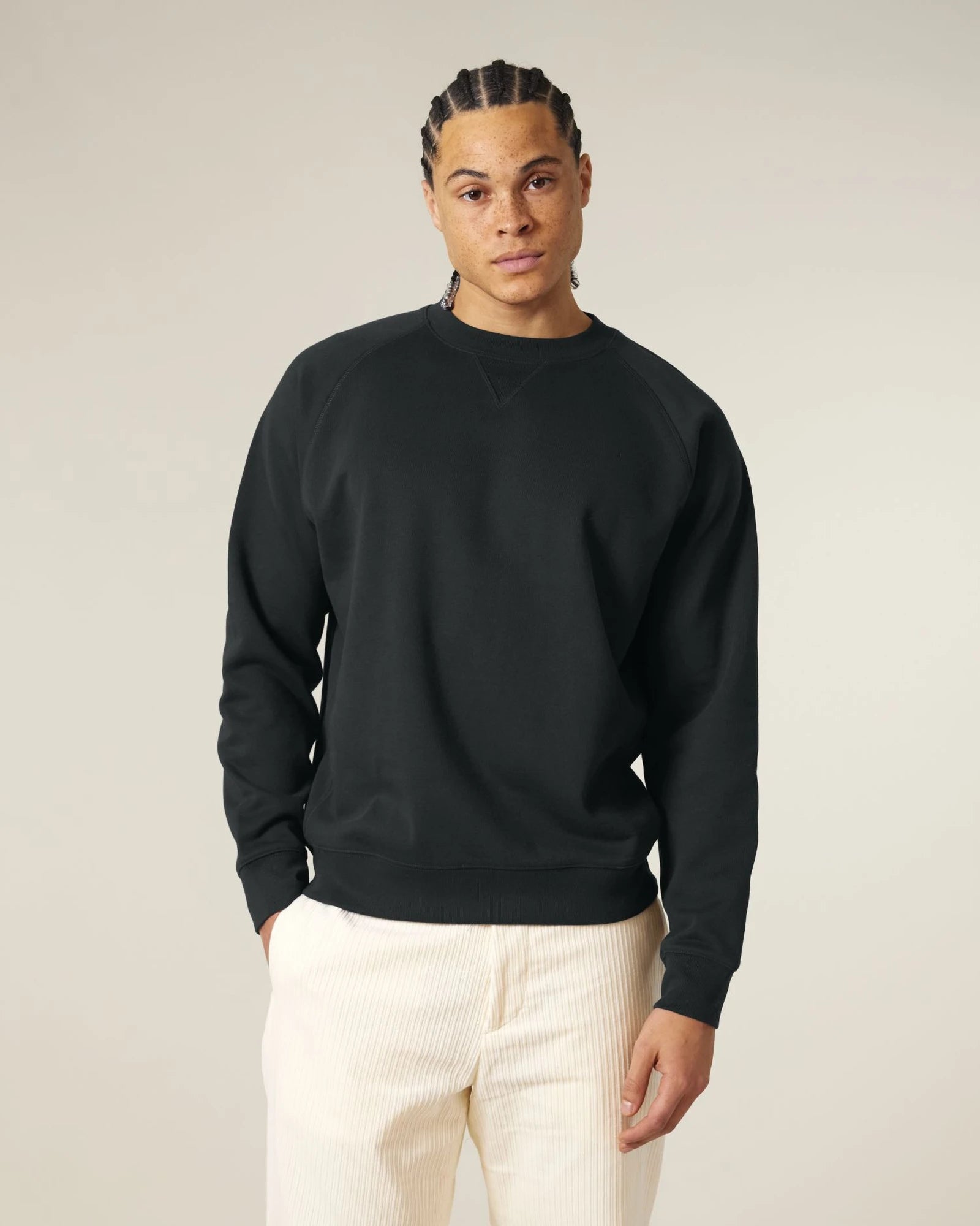 Sweat-shirt unisexe coton bio Stanley/Stella Knoxer à personnaliser - Black