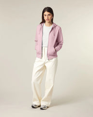 Sweat à capuche zippé unisexe Stanley/Stella Mixer à personnaliser - Cotton Pink