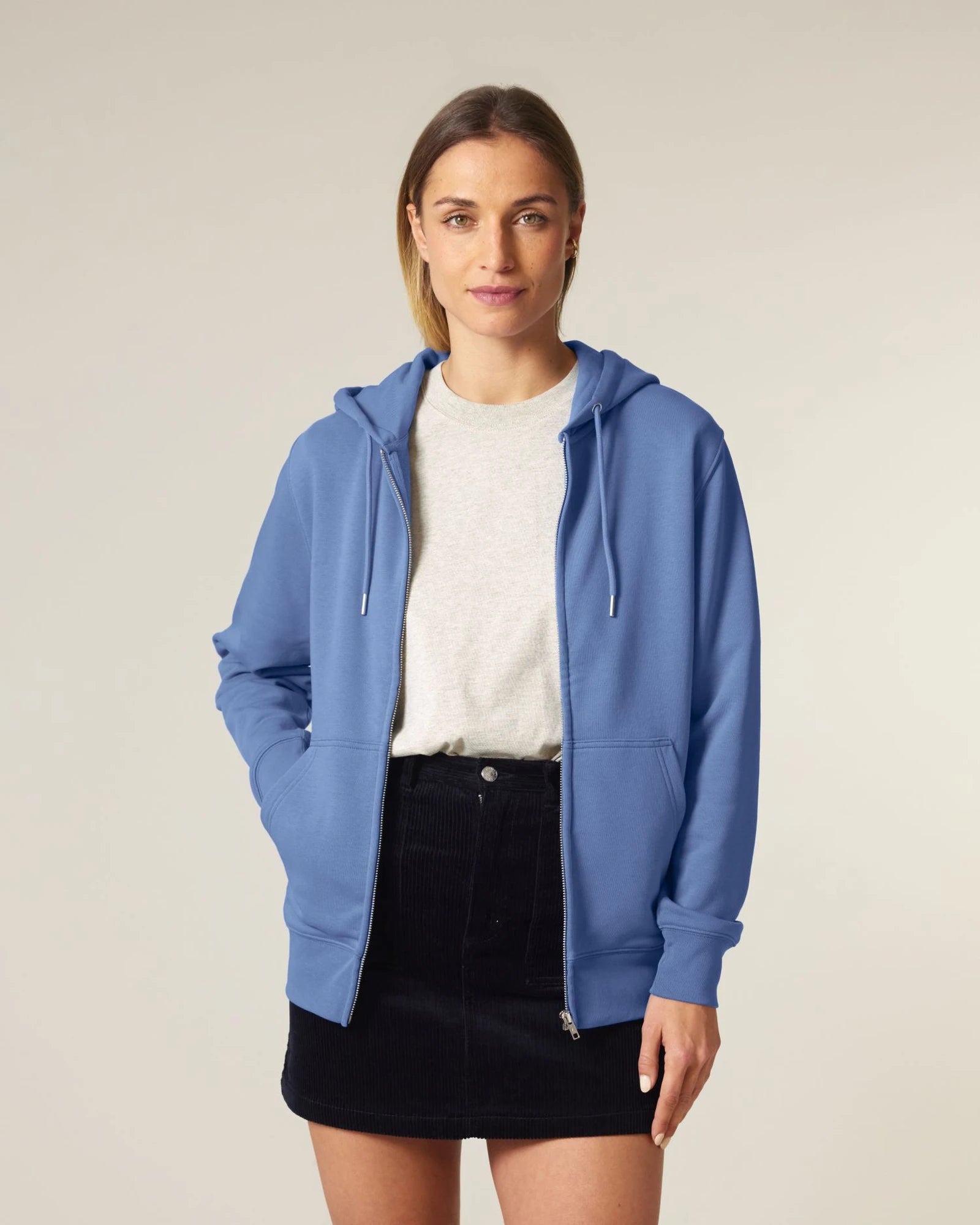 Sweat à capuche zippé coton bio Stanley/Stella 2.0 à personnaliser - 21