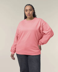 Sweat-shirt unisexe col rond Oversized Stanley/Stella Radder 2.0 à personnaliser - Pink Joy