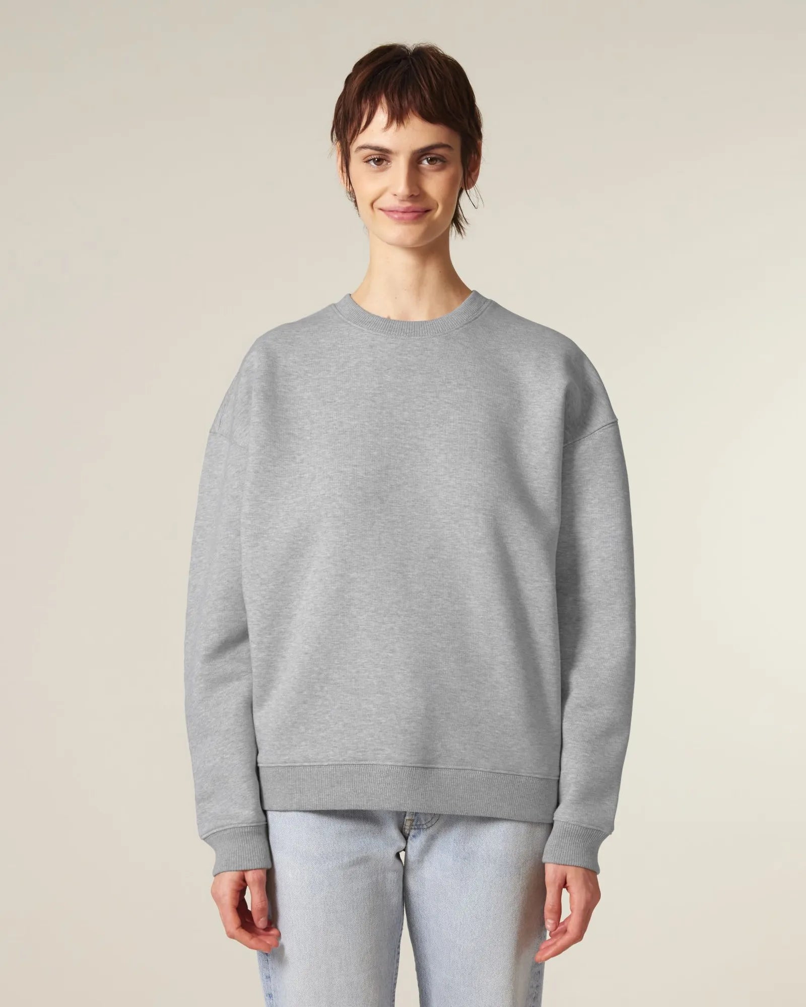 Sweat-shirt unisexe col rond Oversized Stanley/Stella Radder 2.0 à personnaliser - 12