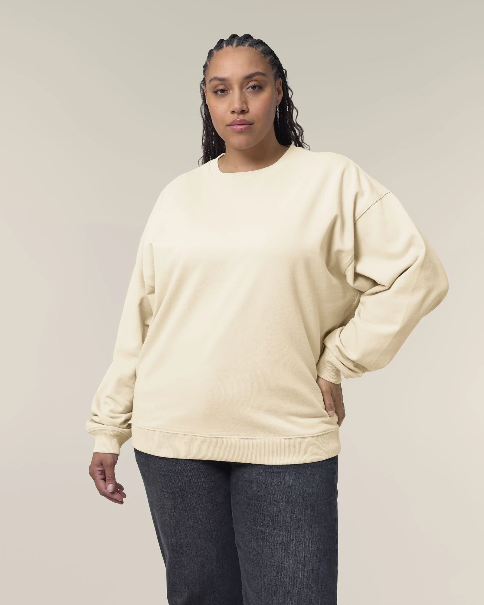 Sweat-shirt unisexe col rond Oversized Stanley/Stella Radder 2.0 à personnaliser - 49