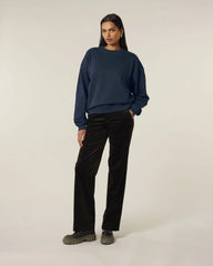 Sweat-shirt unisexe col rond Oversized Stanley/Stella Radder 2.0 à personnaliser - French Navy