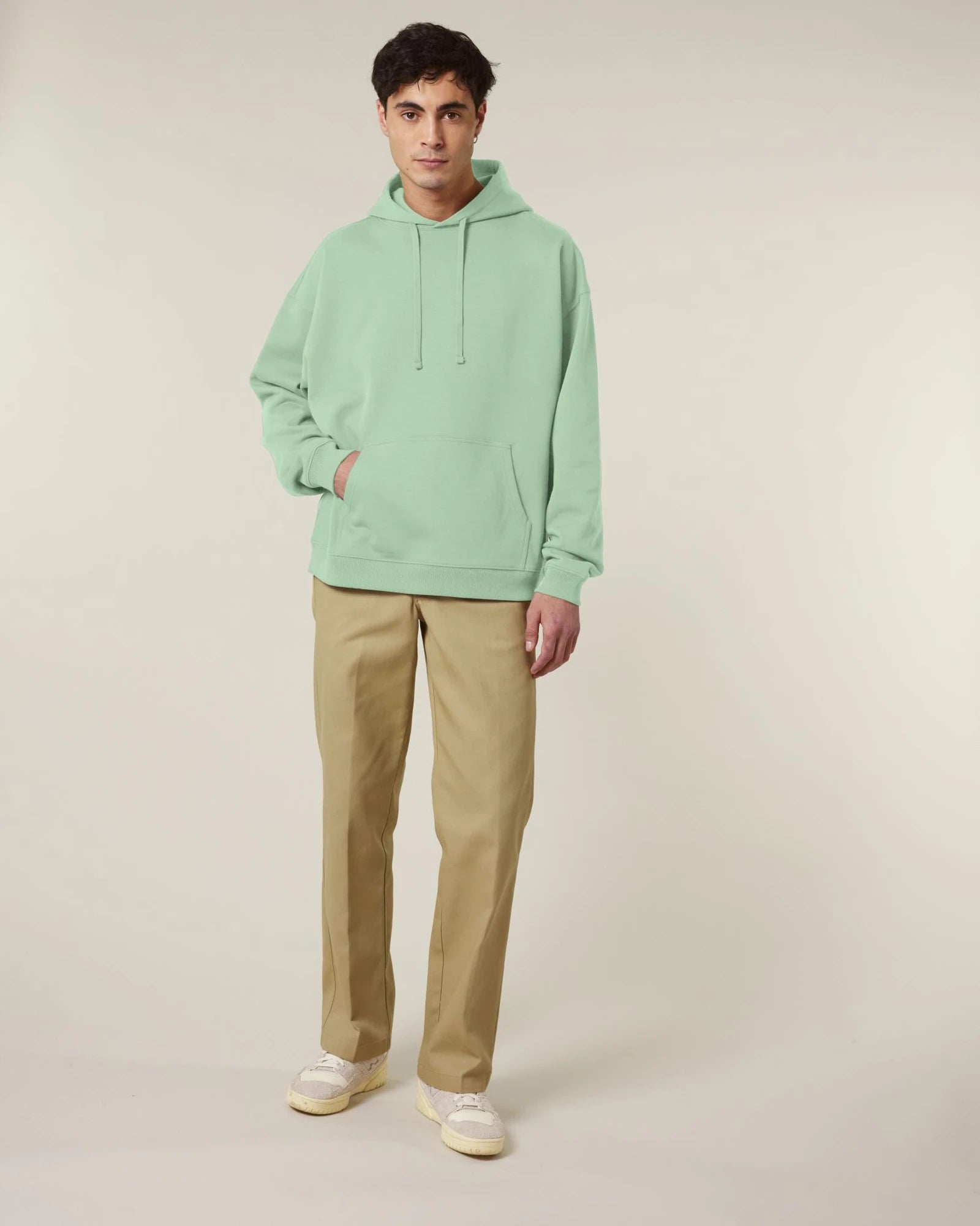 Sweat à capuche unisexe coton bio Stanley/Stella Slammer à personnaliser - Misty Jade