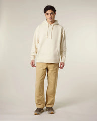Sweat à capuche unisexe coton bio Stanley/Stella Slammer à personnaliser - Natural Raw