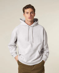 Sweat à capuche unisexe coton bio Stanley/Stella Slammer à personnaliser - Cool Heather Grey