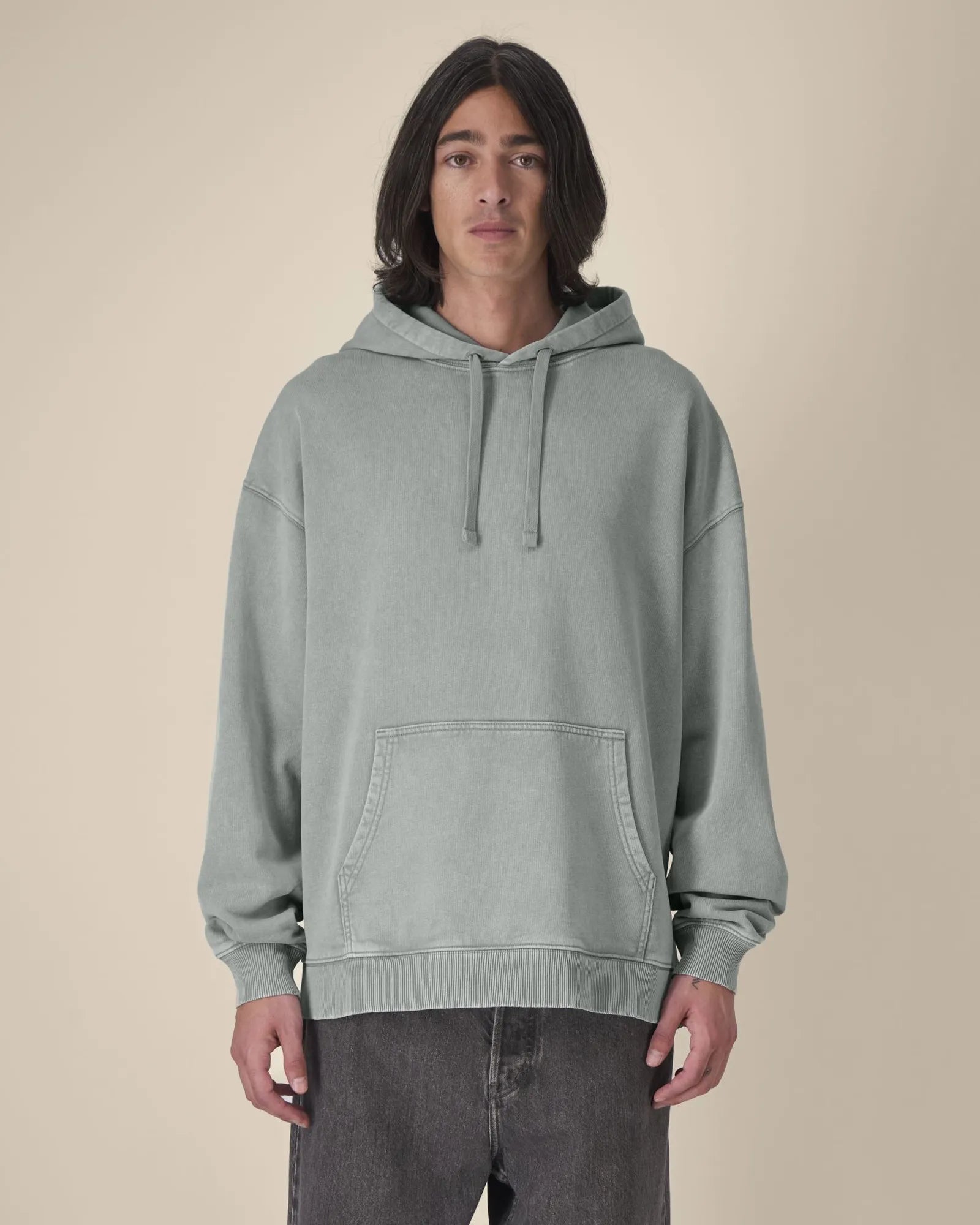 Sweat à capuche oversized coton bio Stanley/Stella Slammer à personnaliser - 2