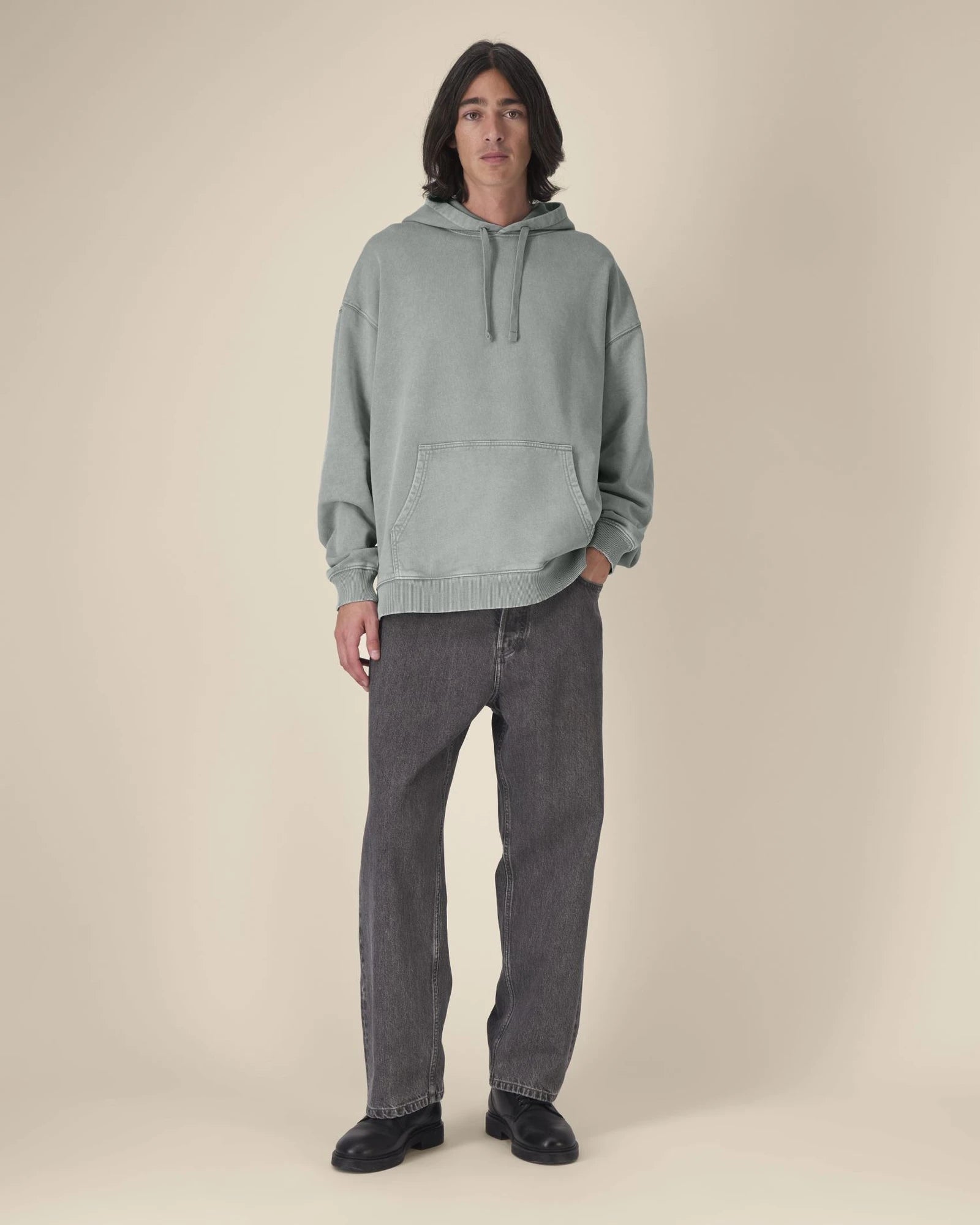 Sweat à capuche oversized coton bio Stanley/Stella Slammer à personnaliser - 1