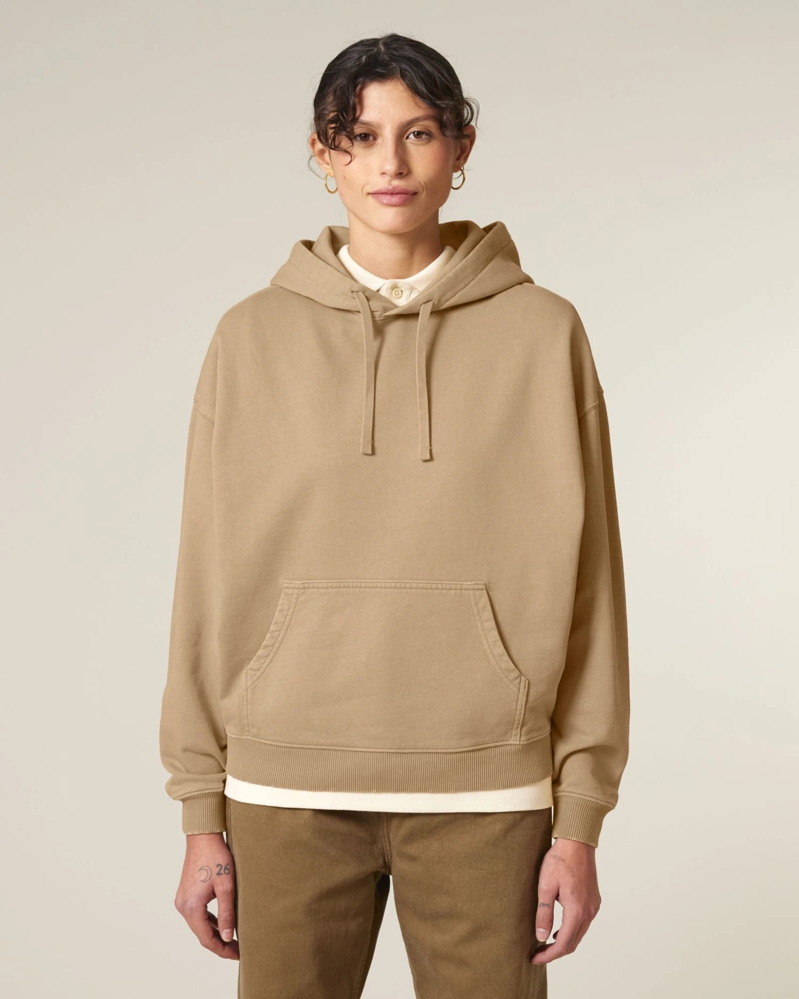 Sweat à capuche oversized coton bio Stanley/Stella Slammer à personnaliser - 20