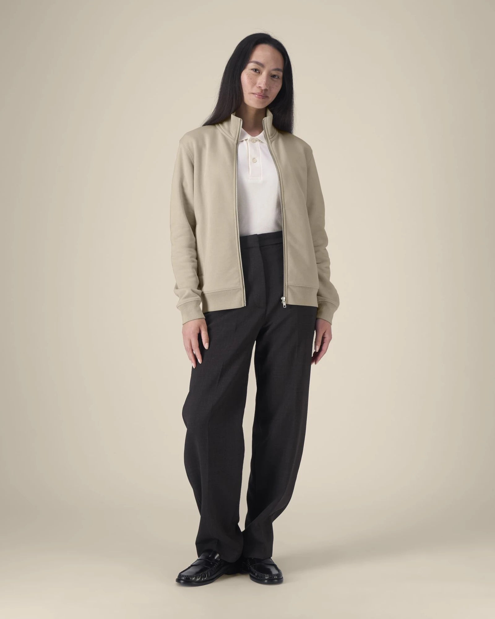 Sweat zippé coton bio Stanley/Stella Trailer 2.0 à personnaliser - 55