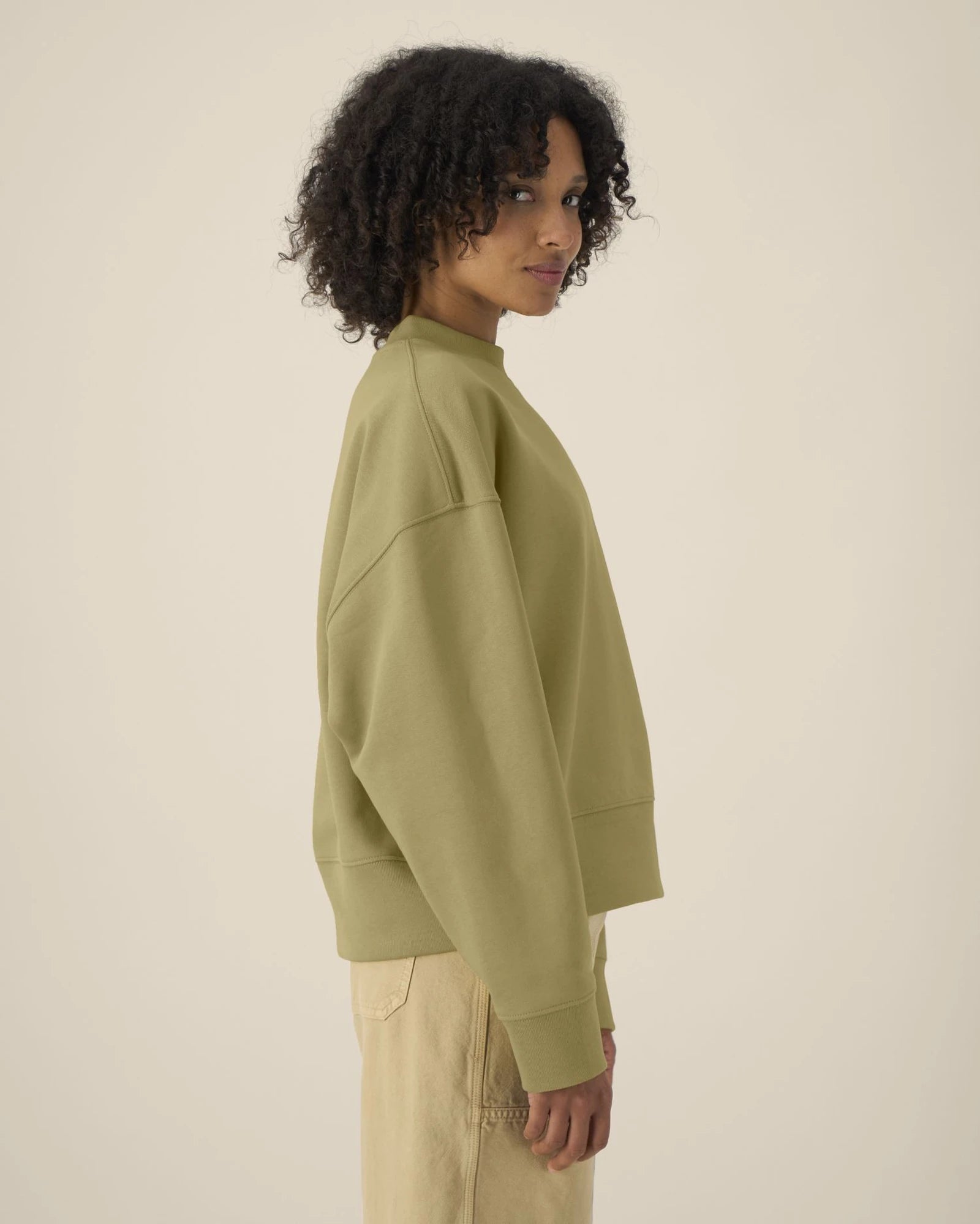 Sweat-shirt col rond coton recyclé Stanley/Stella à personnaliser - 8