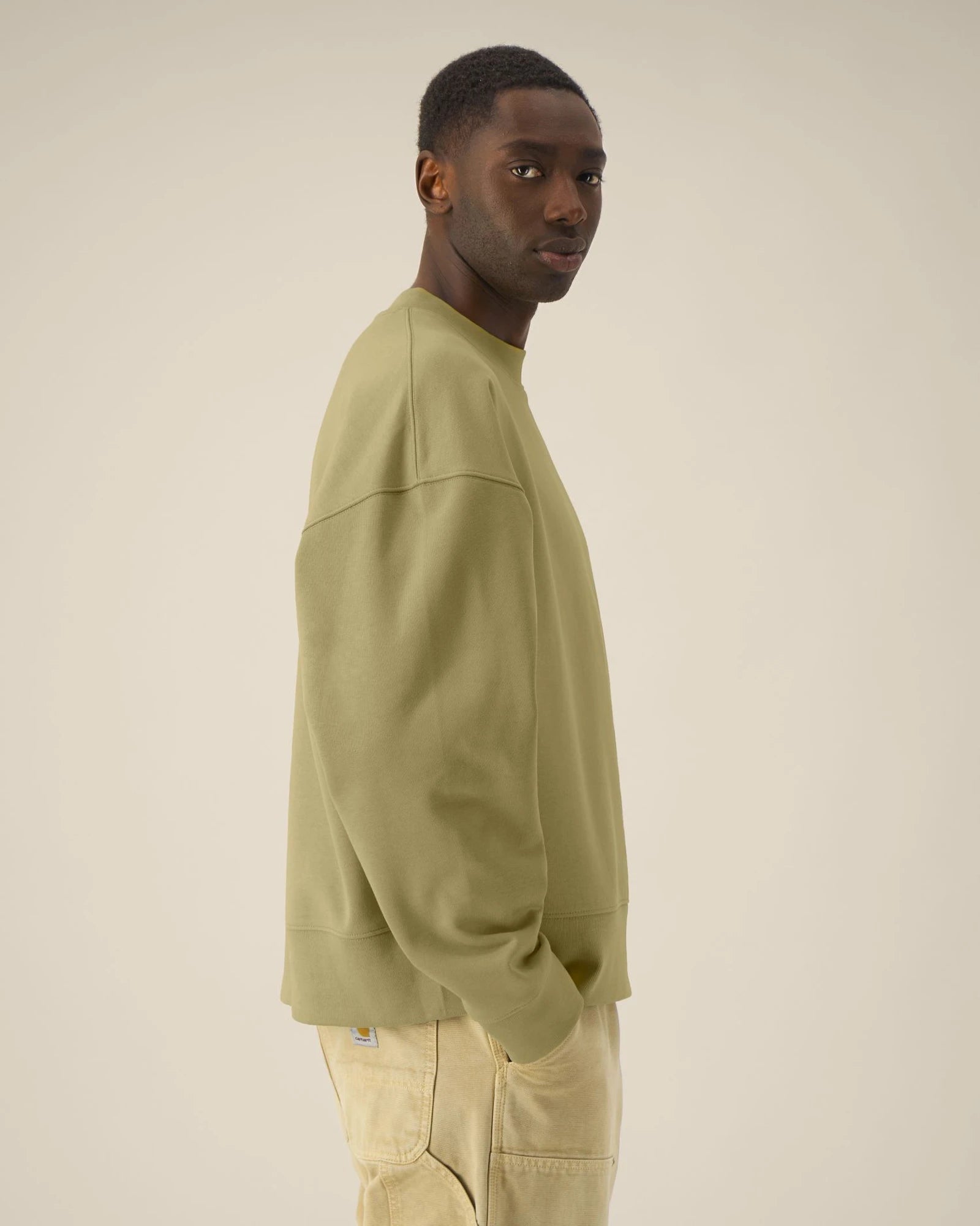 Sweat-shirt col rond coton recyclé Stanley/Stella à personnaliser - 5