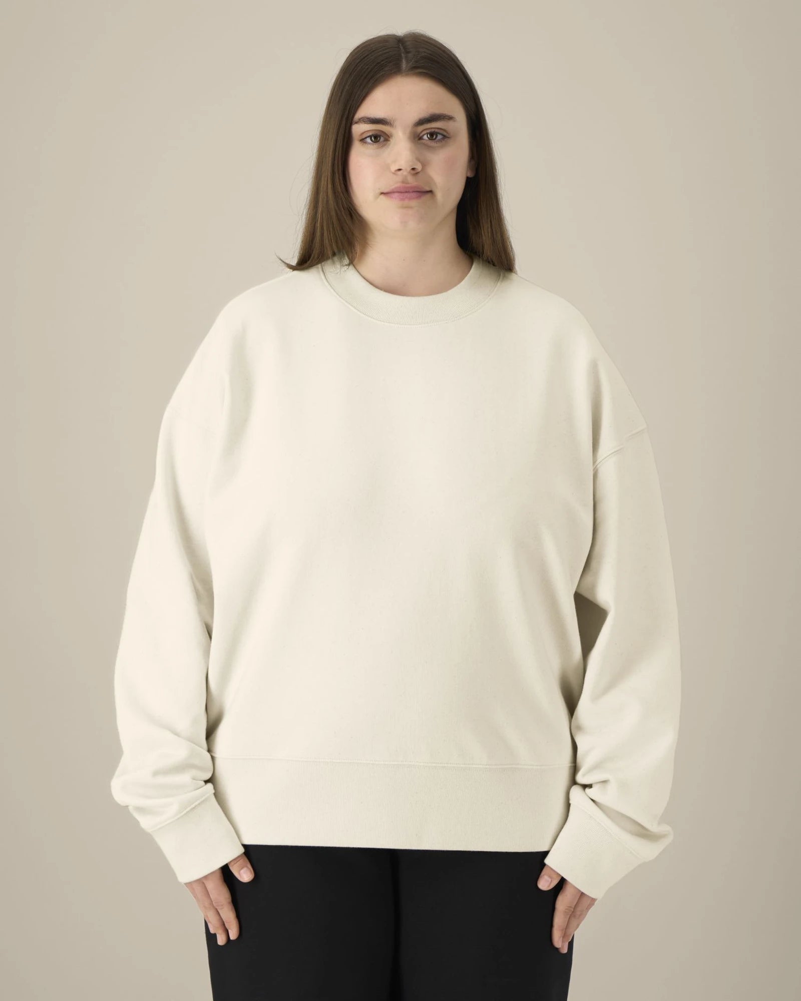 Sweat-shirt col rond coton recyclé Stanley/Stella à personnaliser - 27